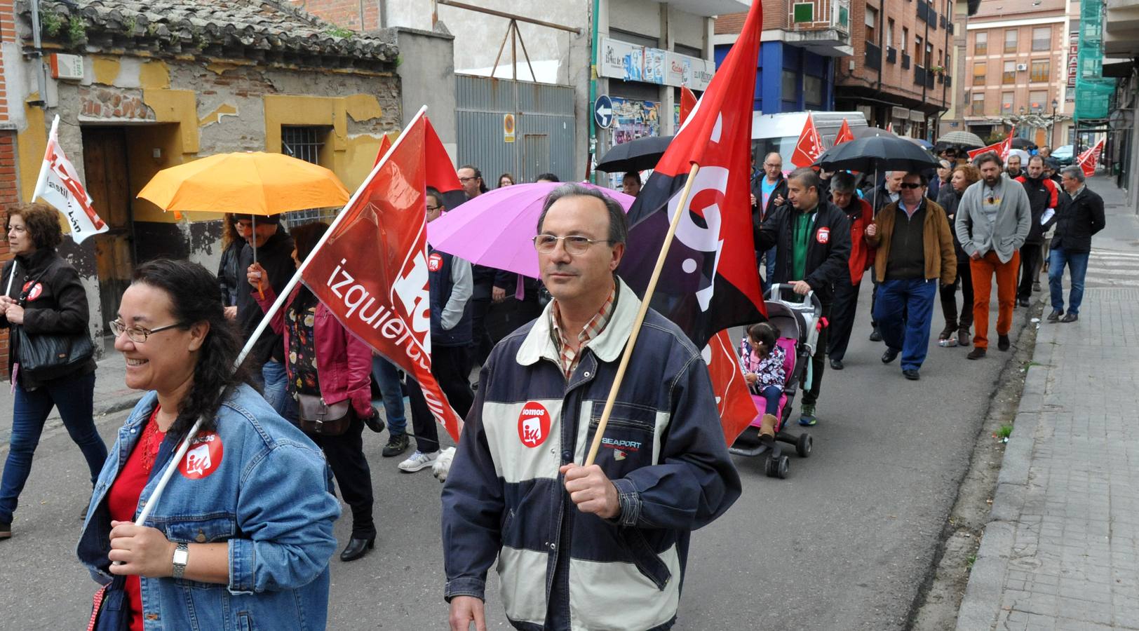 Manifestación del Primero de Mayo en Medina del Campo