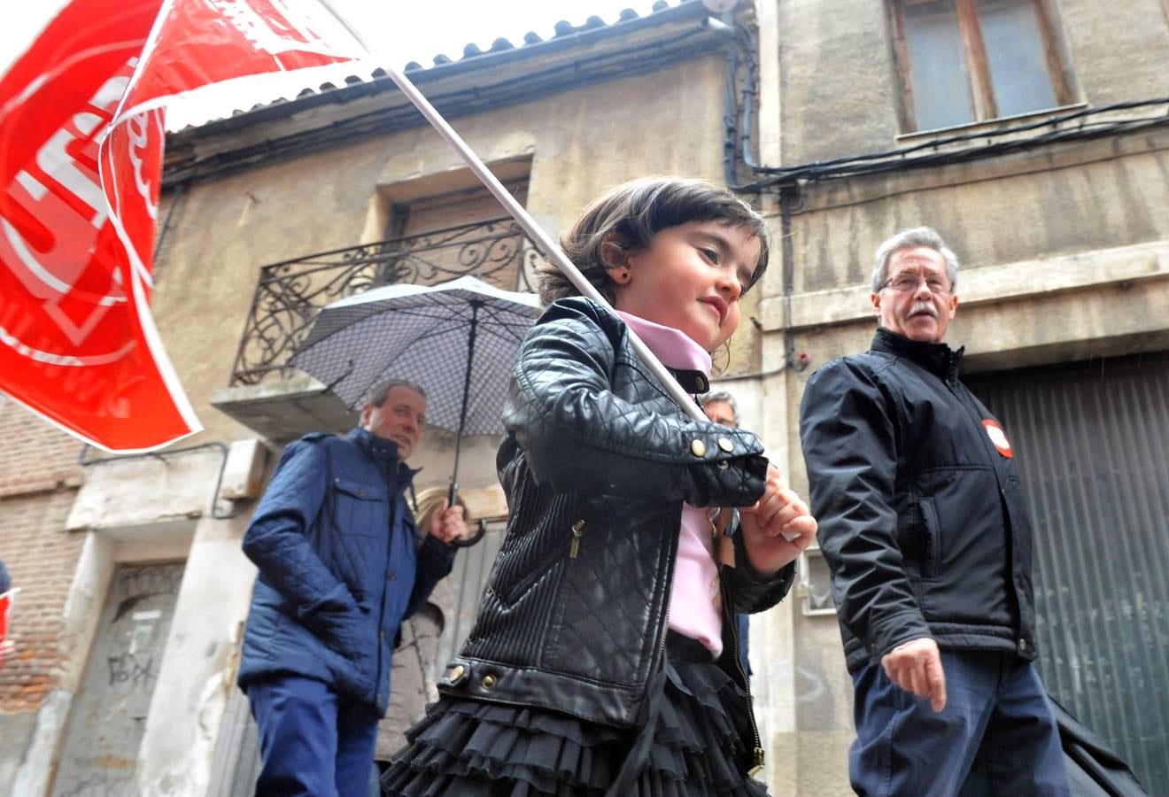 Manifestación del Primero de Mayo en Medina del Campo