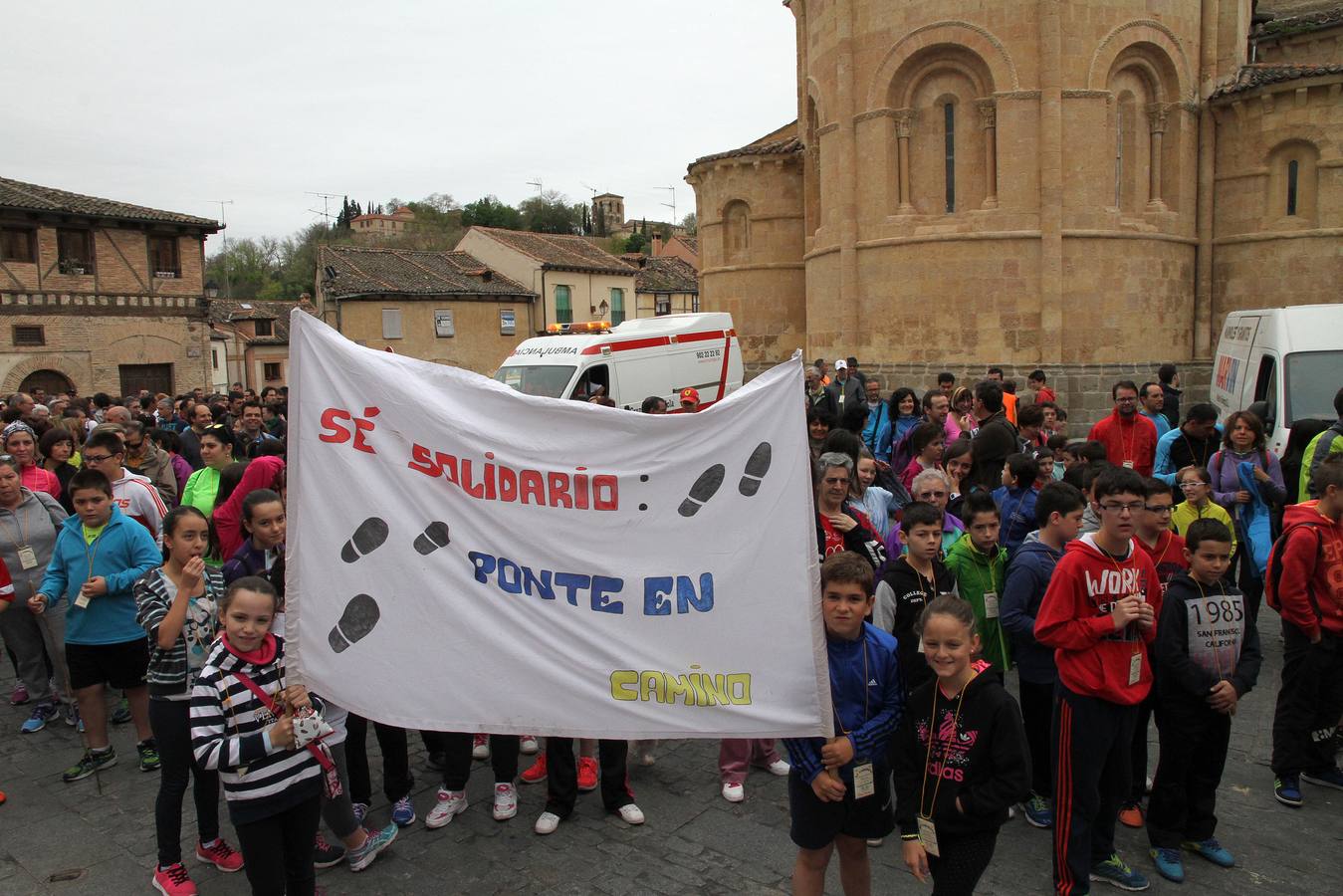 Marcha de San Lorenzo en Segovia