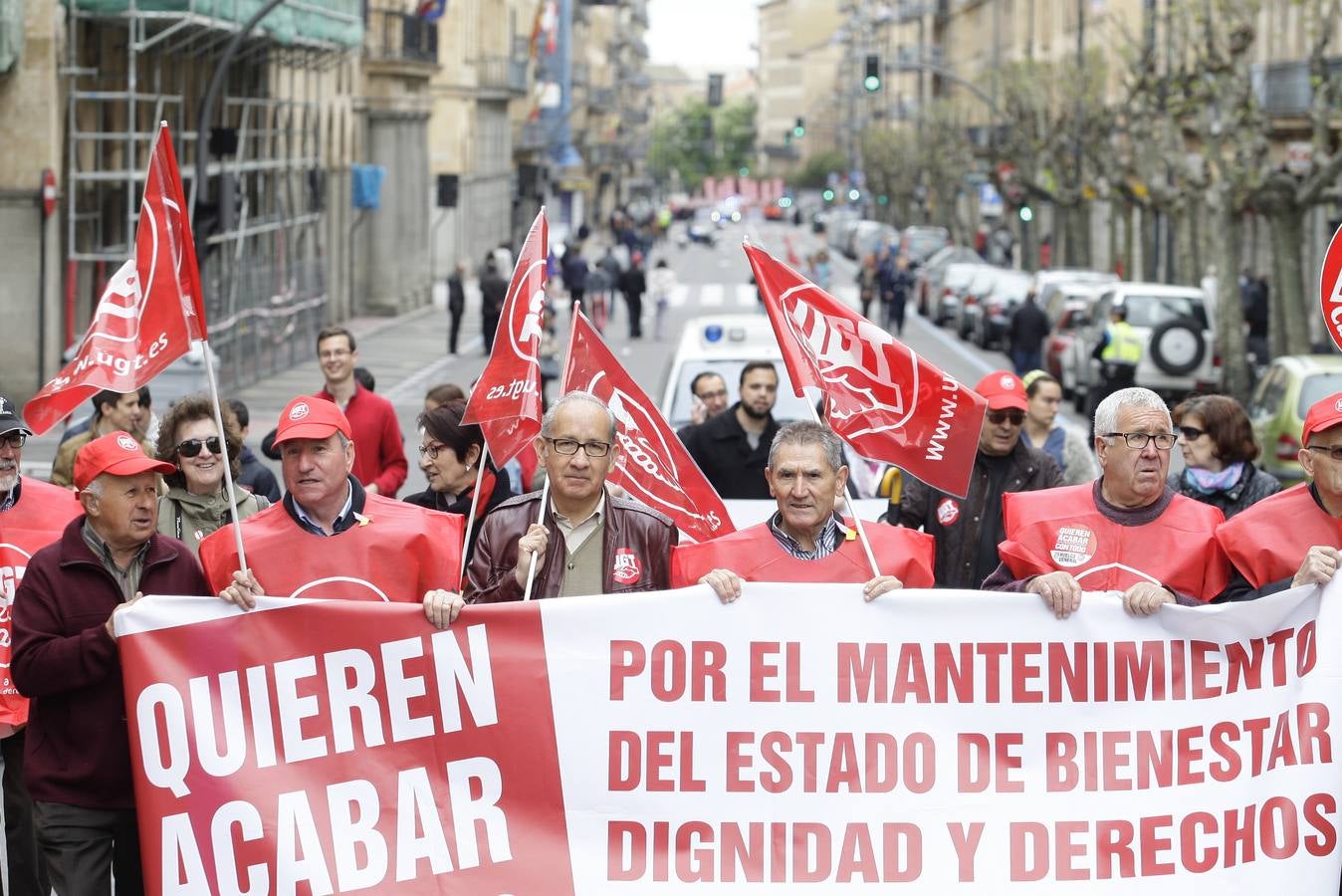 Manifestación del Primero de Mayo en Salamanca (Parte 1)
