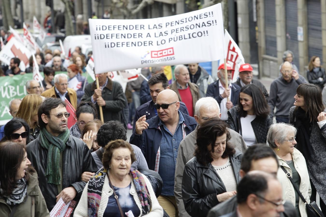 Manifestación del Primero de Mayo en Salamanca (Parte 1)