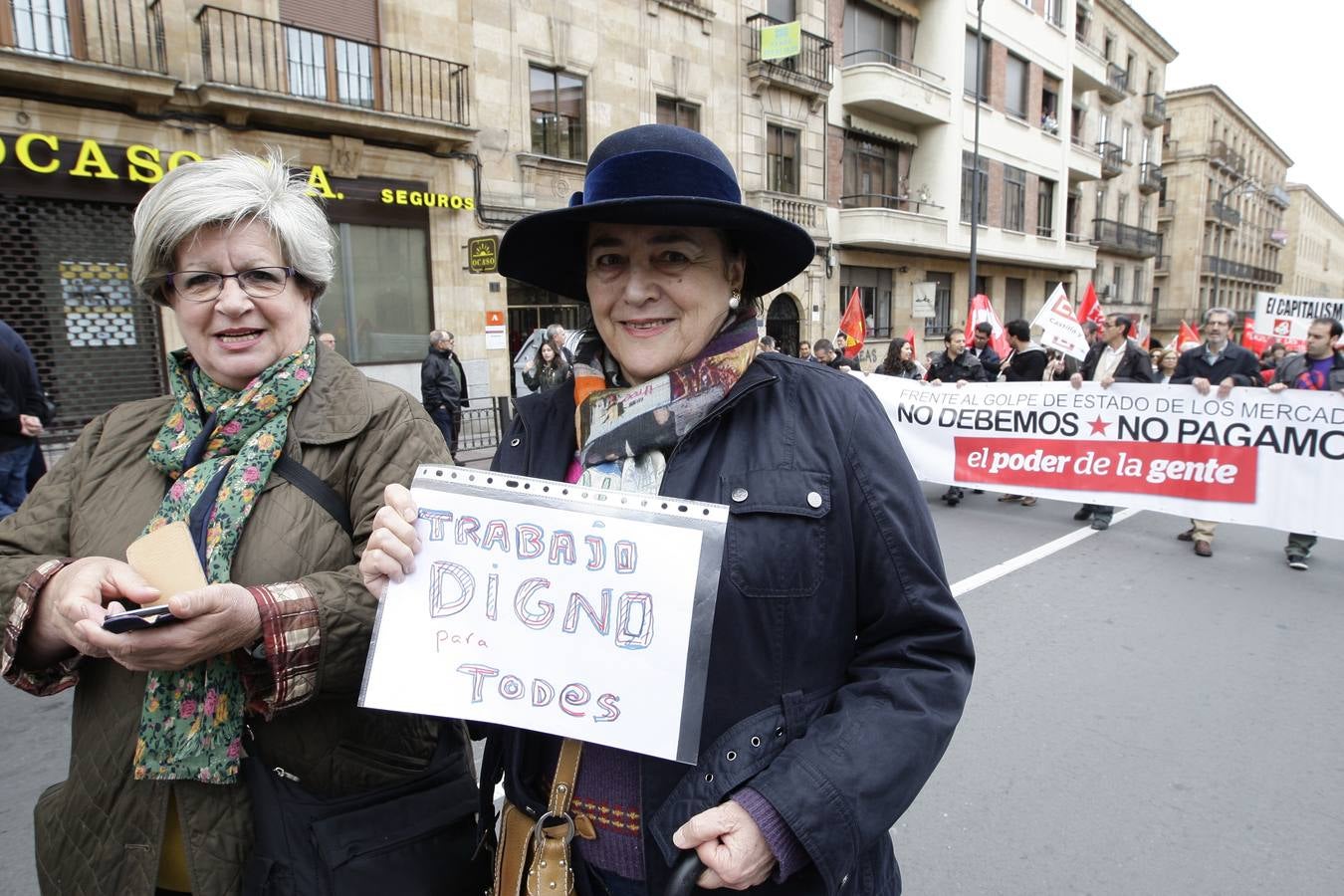 Manifestación del Primero de Mayo en Salamanca (Parte 2)