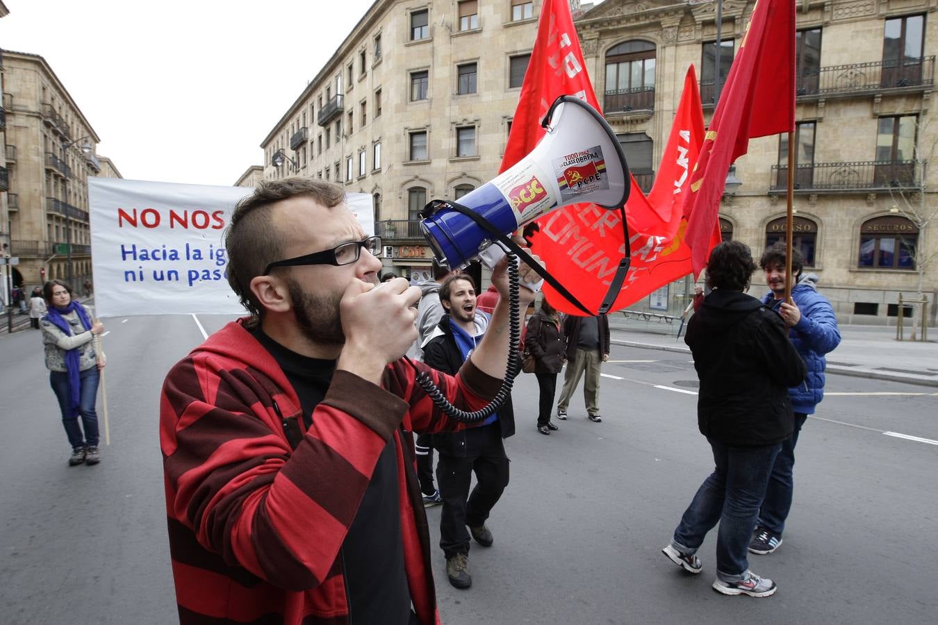 Manifestación del Primero de Mayo en Salamanca (Parte 2)