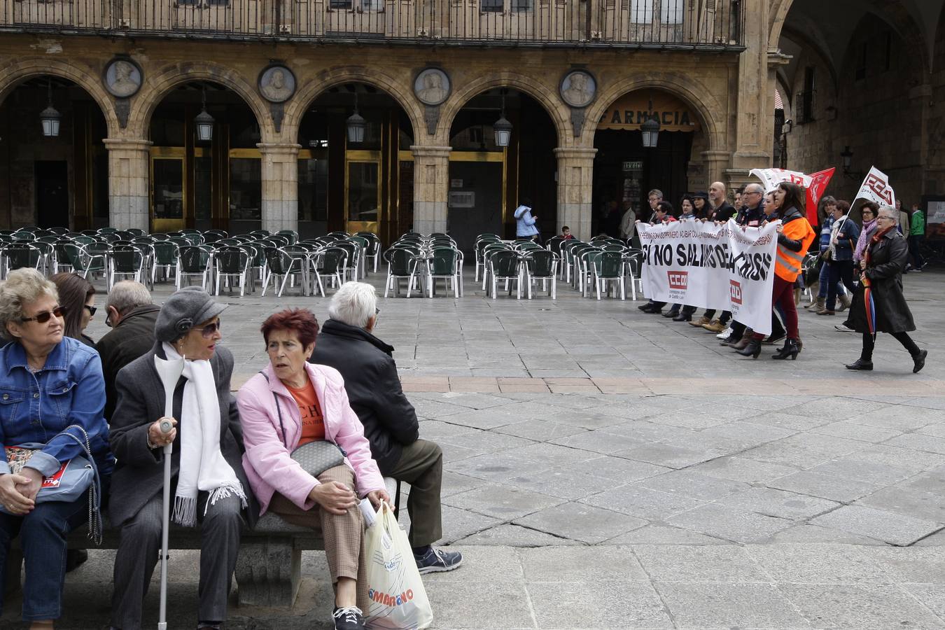 Manifestación del Primero de Mayo en Salamanca (Parte 2)