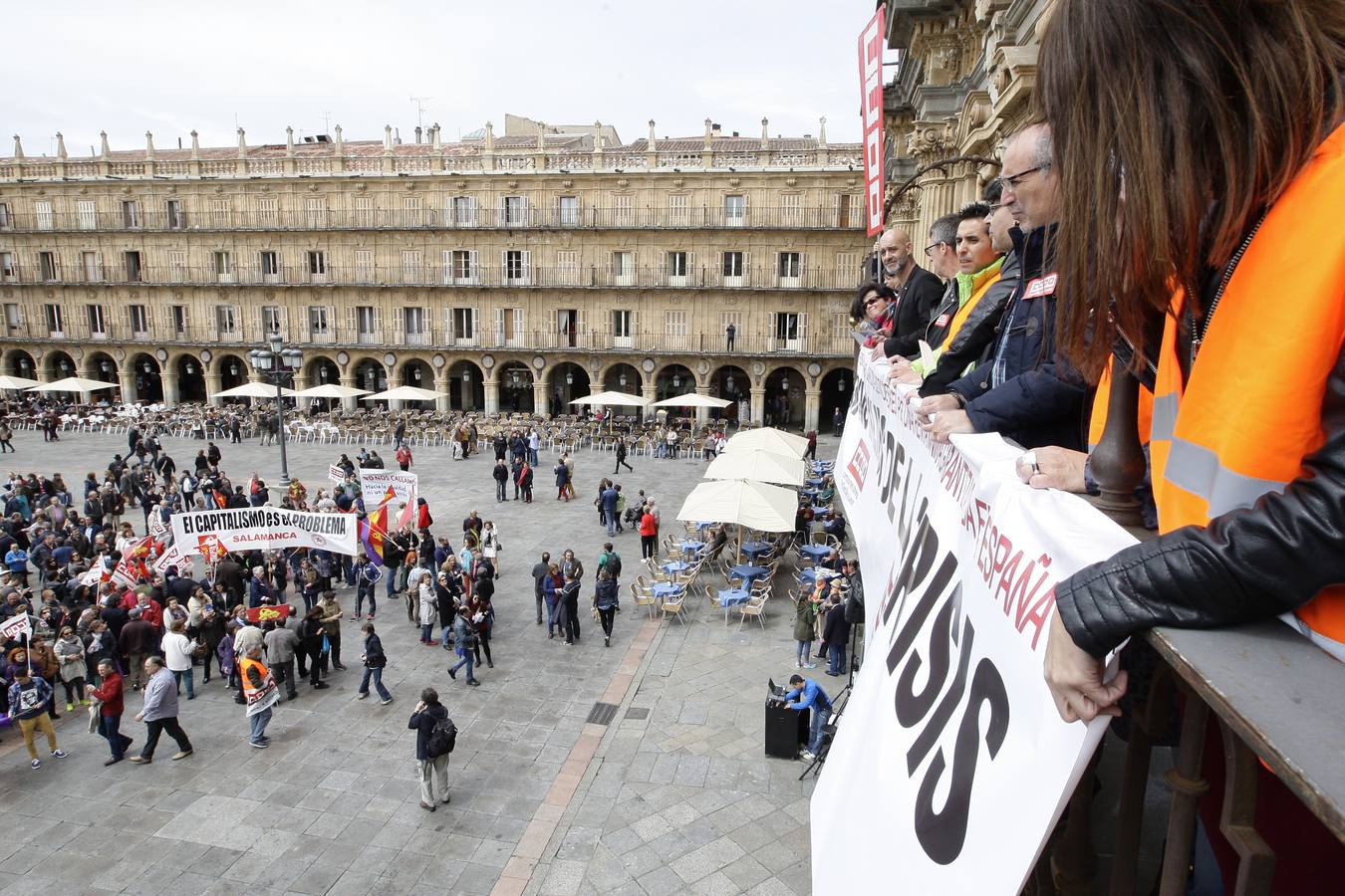 Manifestación del Primero de Mayo en Salamanca (Parte 2)