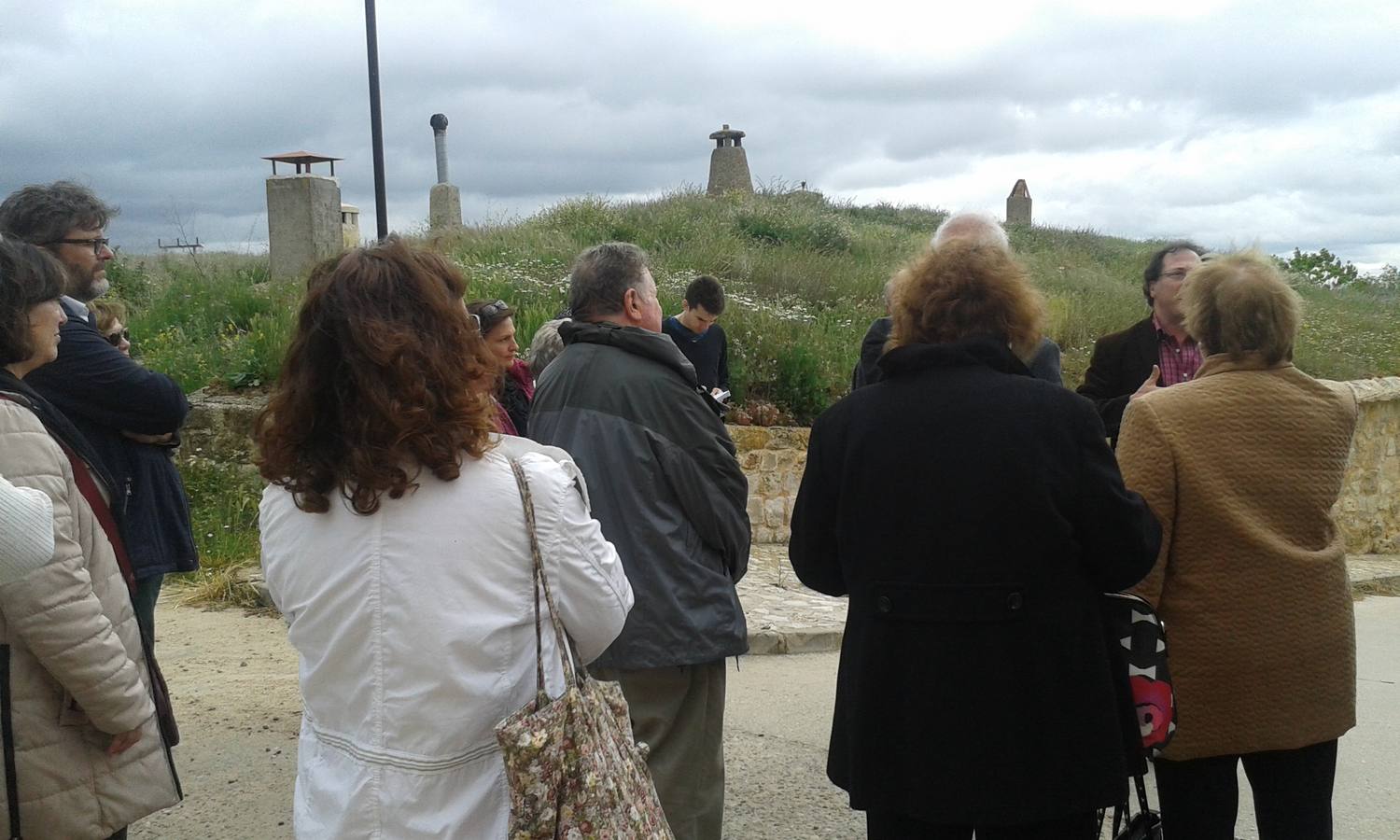 Un grupo de judíos sefardíes visita Mucientes (Valladolid)