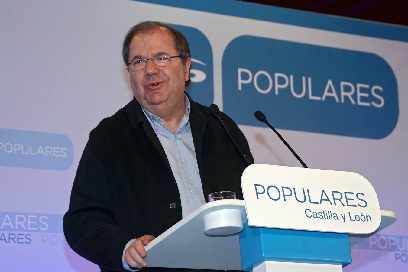 Juan Vicente Herrera presenta el programa electoral del PP en León