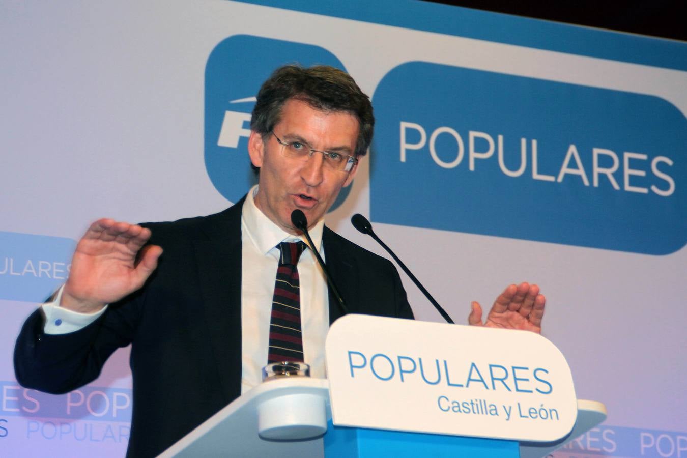 Juan Vicente Herrera presenta el programa electoral del PP en León