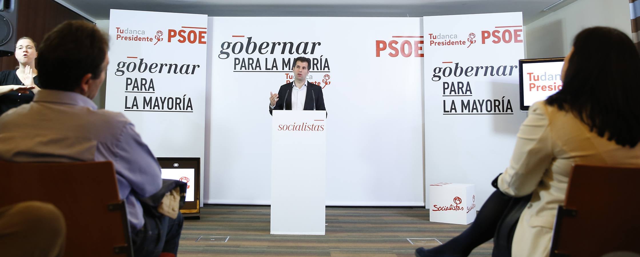 Luis Tudanca presenta en Valladolid el programa electoral del PSOE de Castilla y León