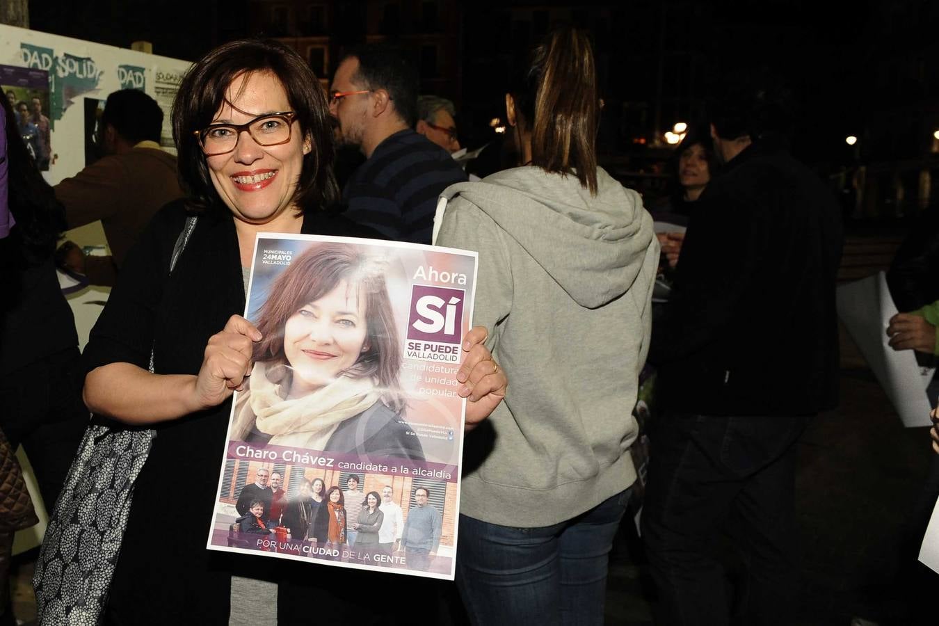 Sí se Puede. Charo Chávez, candidata a la Alcaldía.
