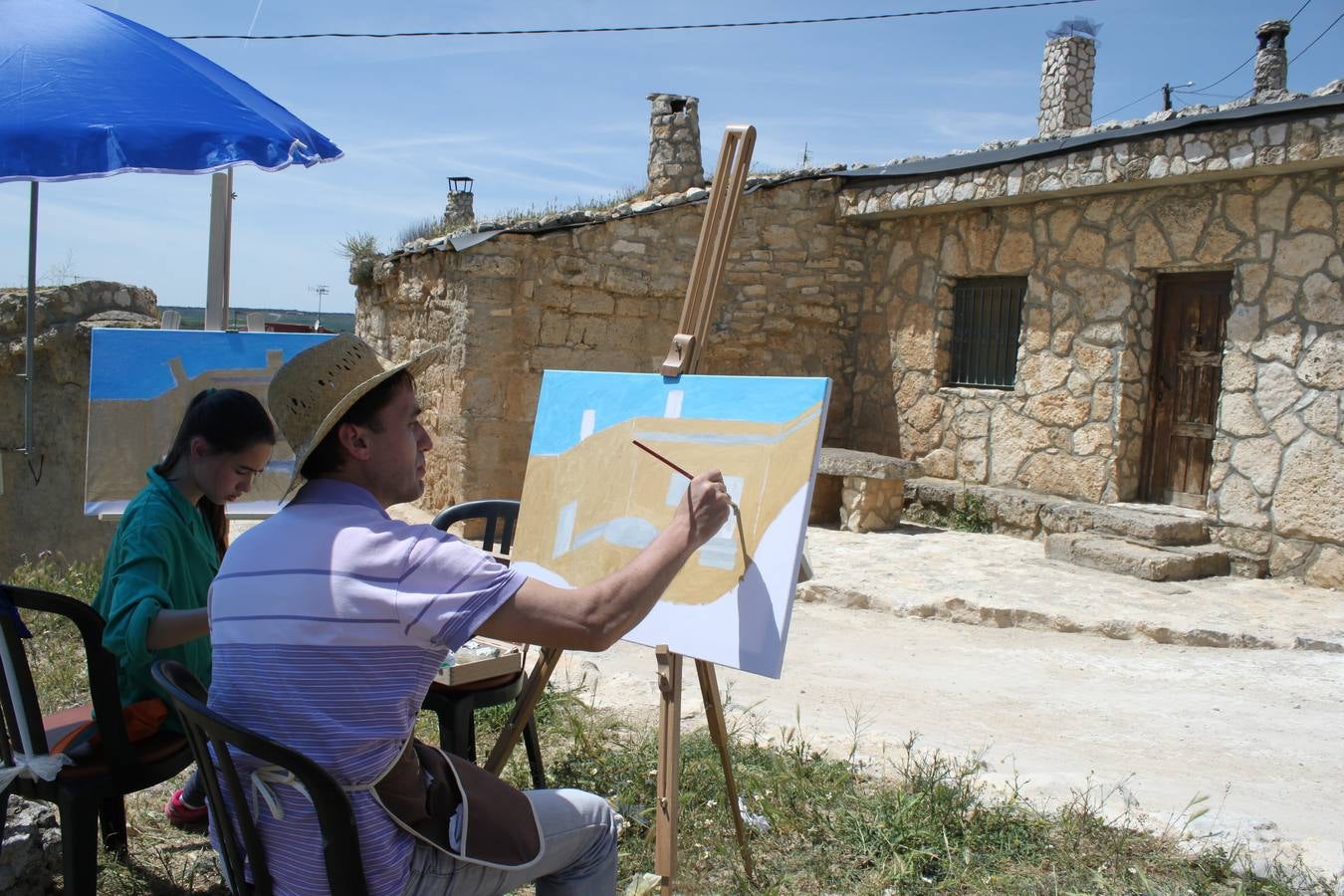 Concurso de pintura rápida de Baltanás (Palencia)