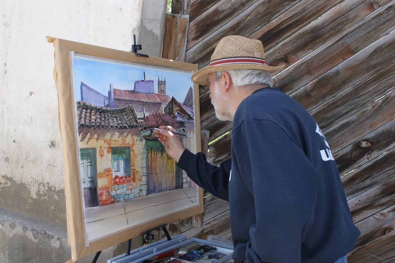 Concurso de pintura rápida de Baltanás (Palencia)