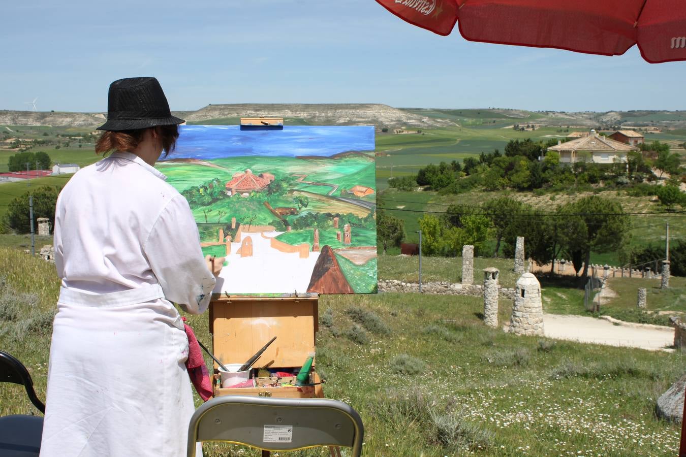Concurso de pintura rápida de Baltanás (Palencia)