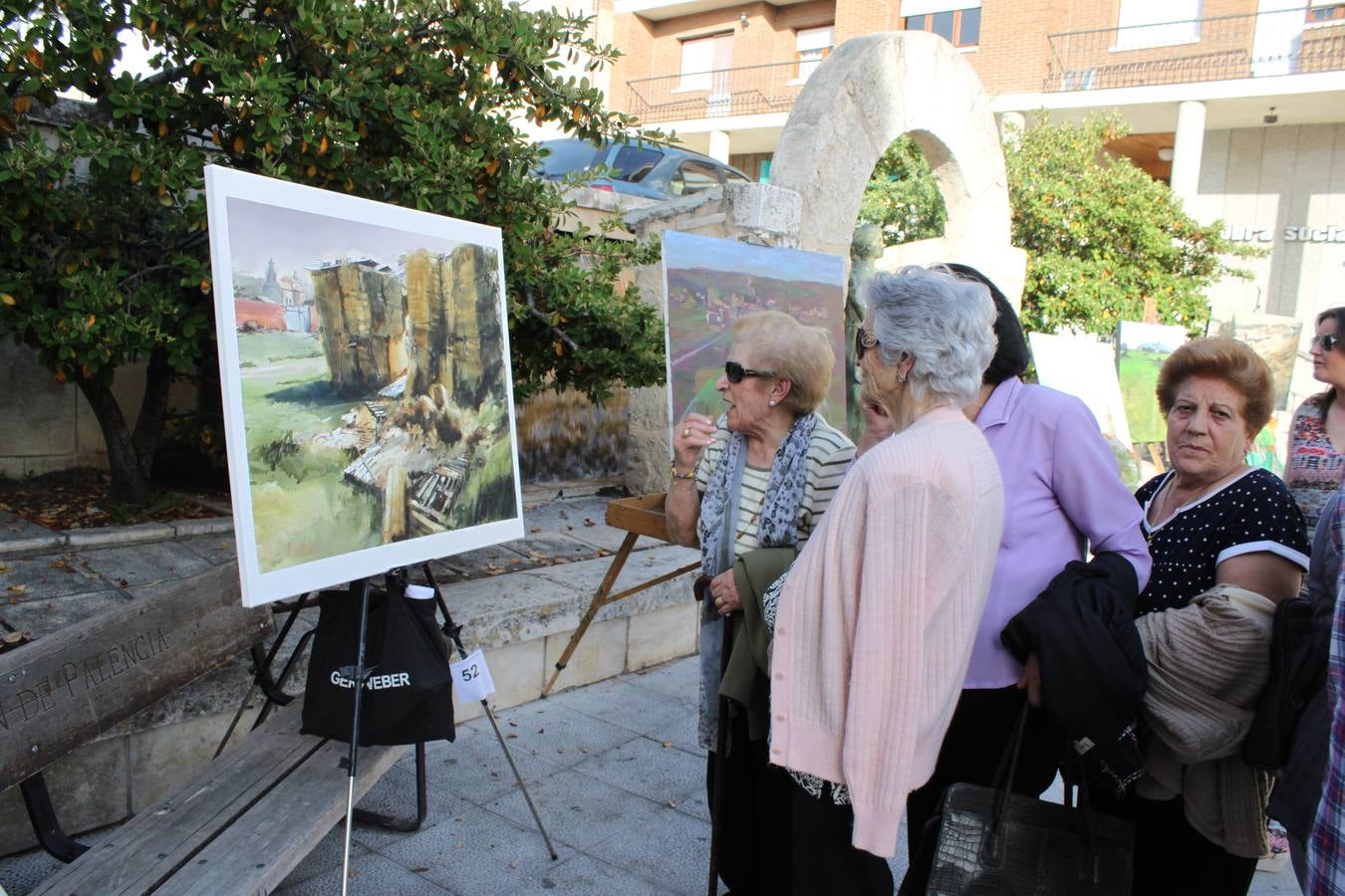 Concurso de pintura rápida de Baltanás (Palencia)