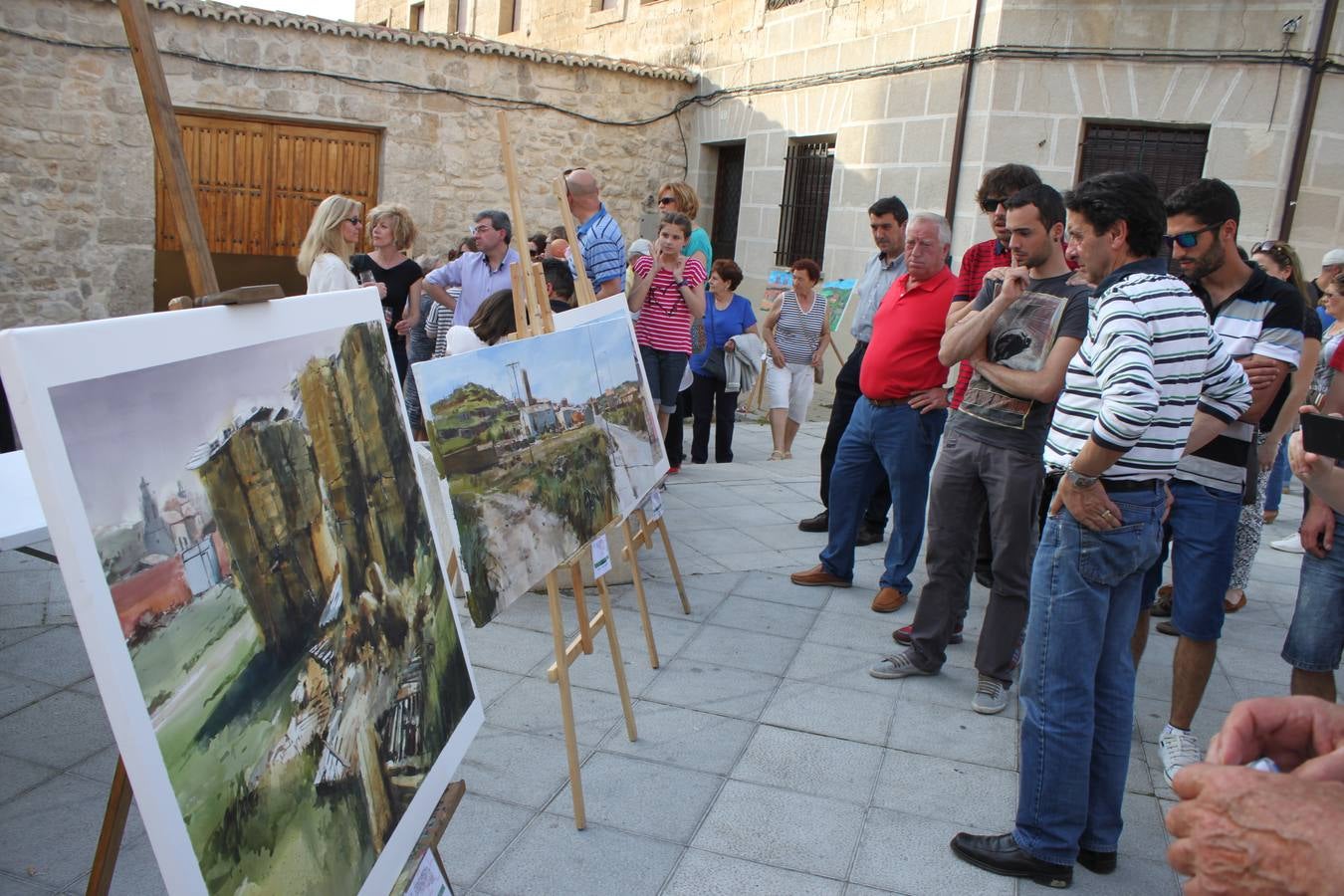 Concurso de pintura rápida de Baltanás (Palencia)