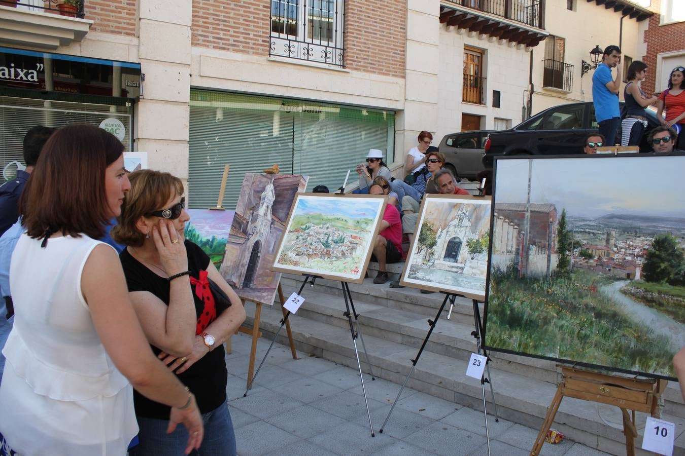 Concurso de pintura rápida de Baltanás (Palencia)