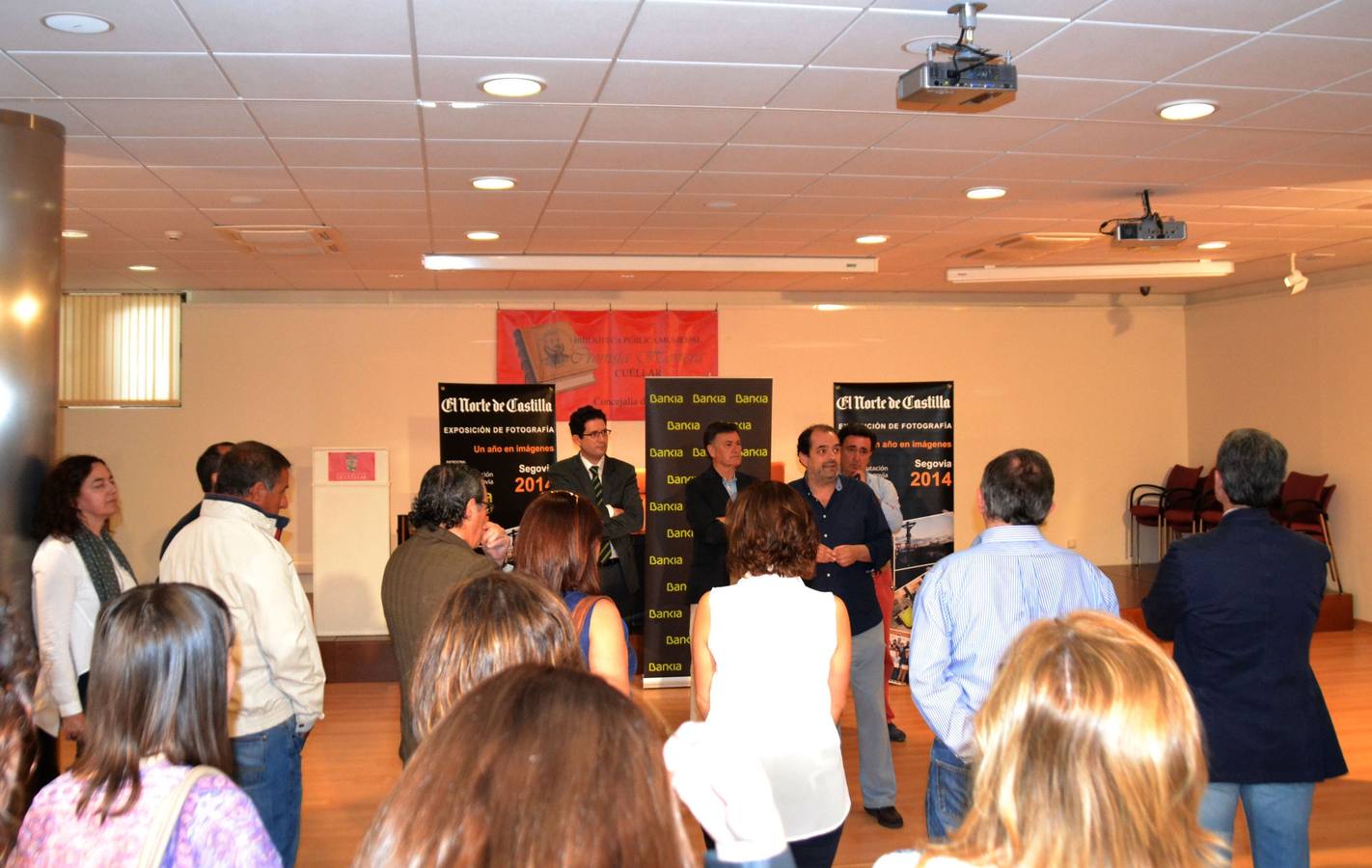 La exposición &#039;Un año en imágenes 2014&#039; de El Norte de Castilla llega a Cuéllar (Segovia)