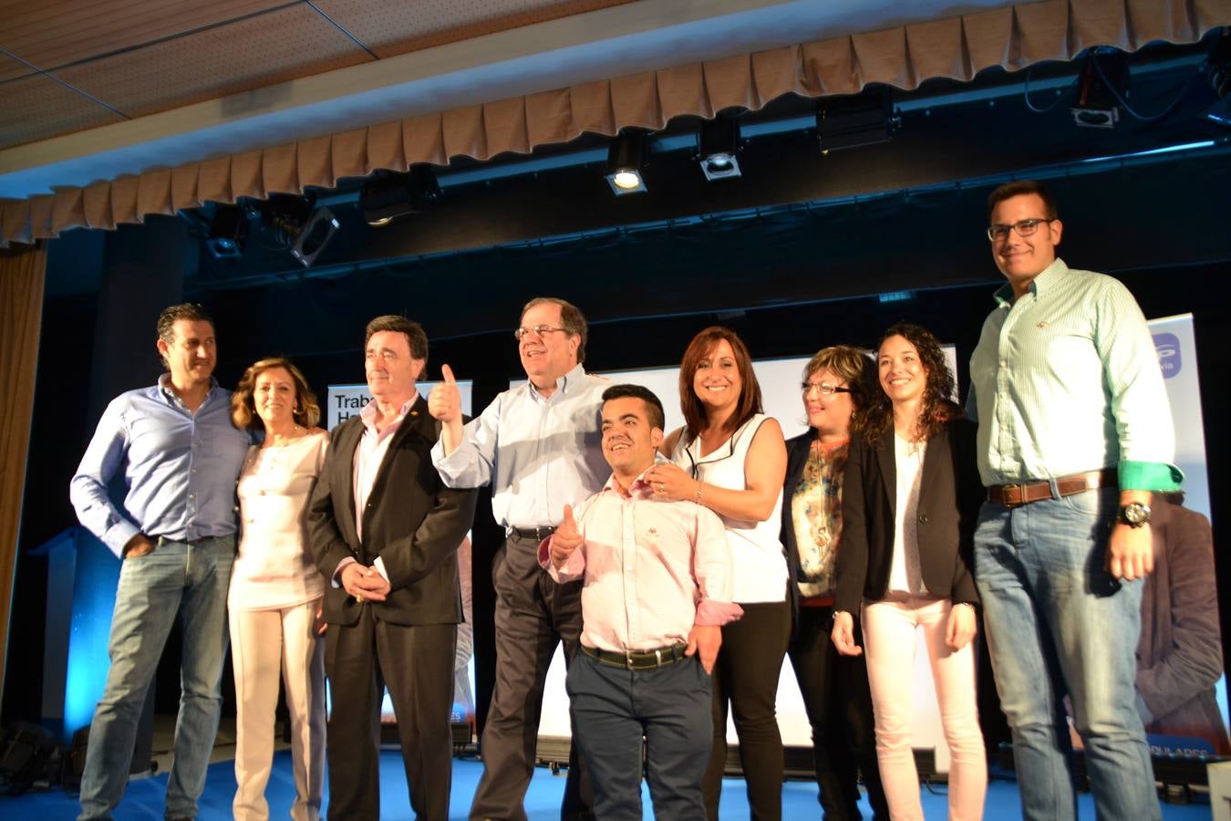 El candidato del PP a la Presidencia de la Junta de Castilla y León visita la provincia de Segovia