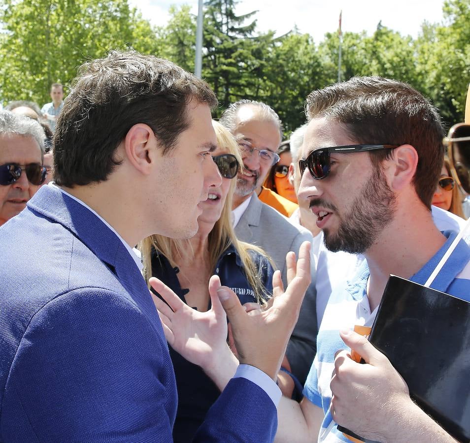 El presidente de Ciudadanos, Albert Rivera, visita Valladolid