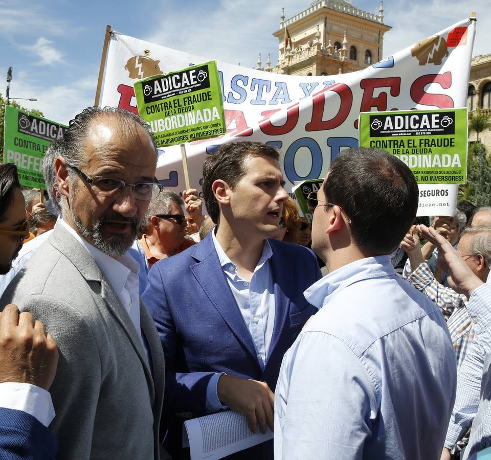 El presidente de Ciudadanos, Albert Rivera, visita Valladolid