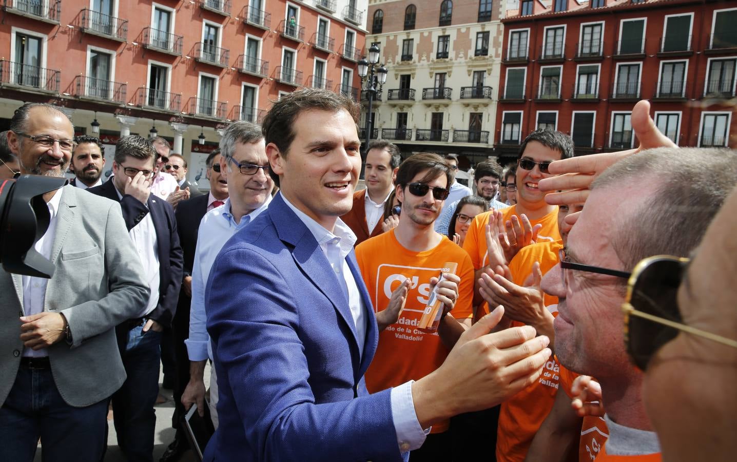 El presidente de Ciudadanos, Albert Rivera, visita Valladolid