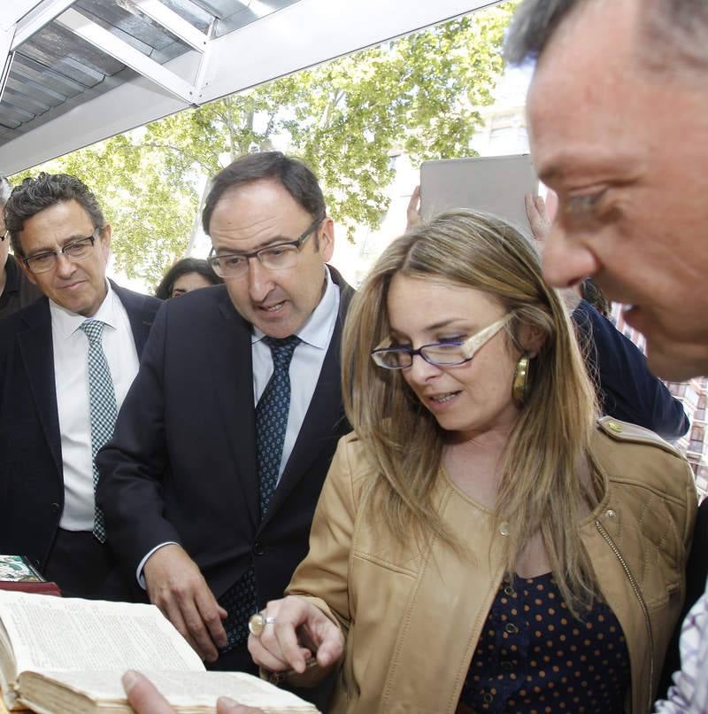 Inauguración de la XXIII Feria de Libro Antiguo y de Ocasión de Palencia