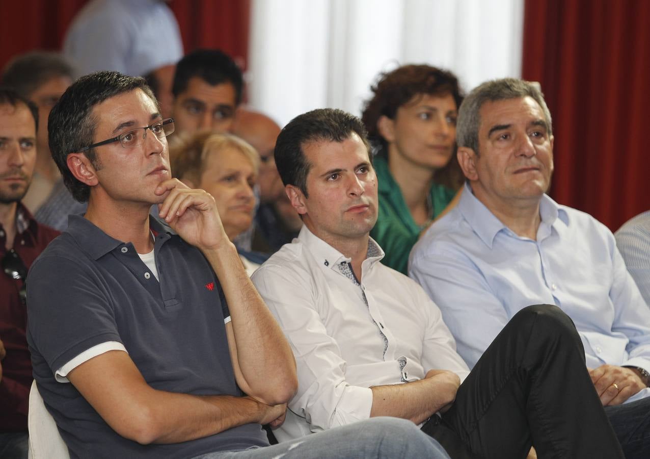 Miriam Andrés recurre a Eduardo Madina para reactivar la ilusión de los socialistas palentinos