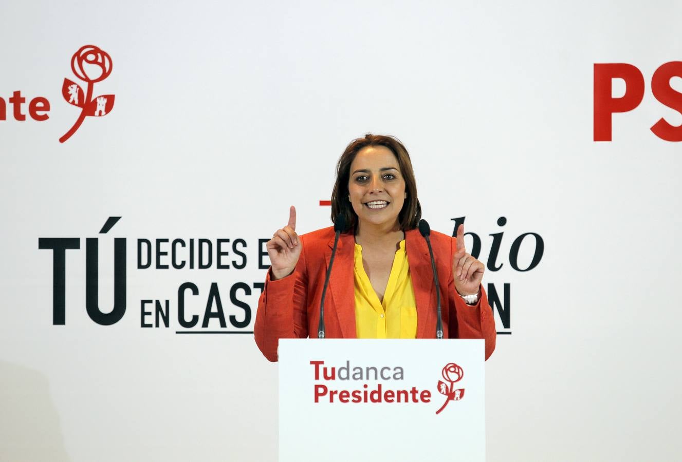 Miriam Andrés recurre a Eduardo Madina para reactivar la ilusión de los socialistas palentinos