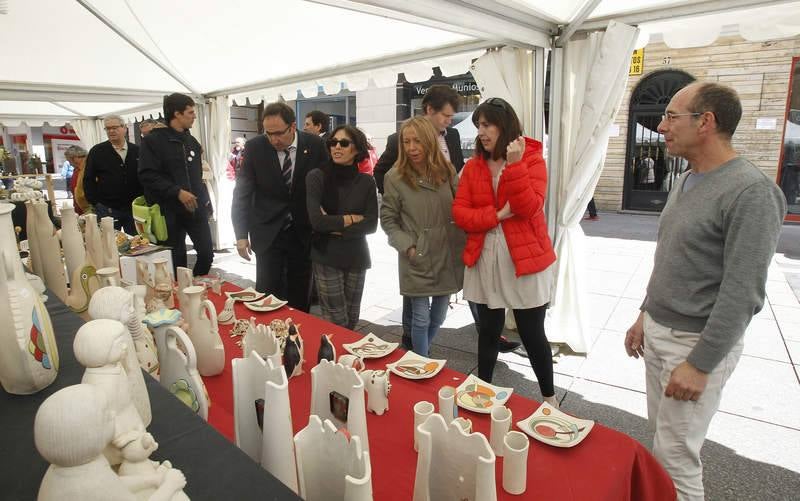 Inauguración de la Muestra de Cerámica de la Feria Chica de Palencia