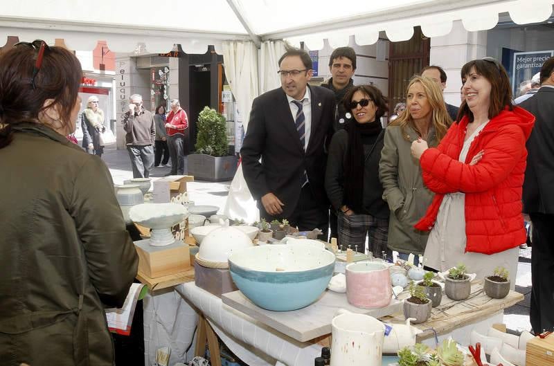 Inauguración de la Muestra de Cerámica de la Feria Chica de Palencia