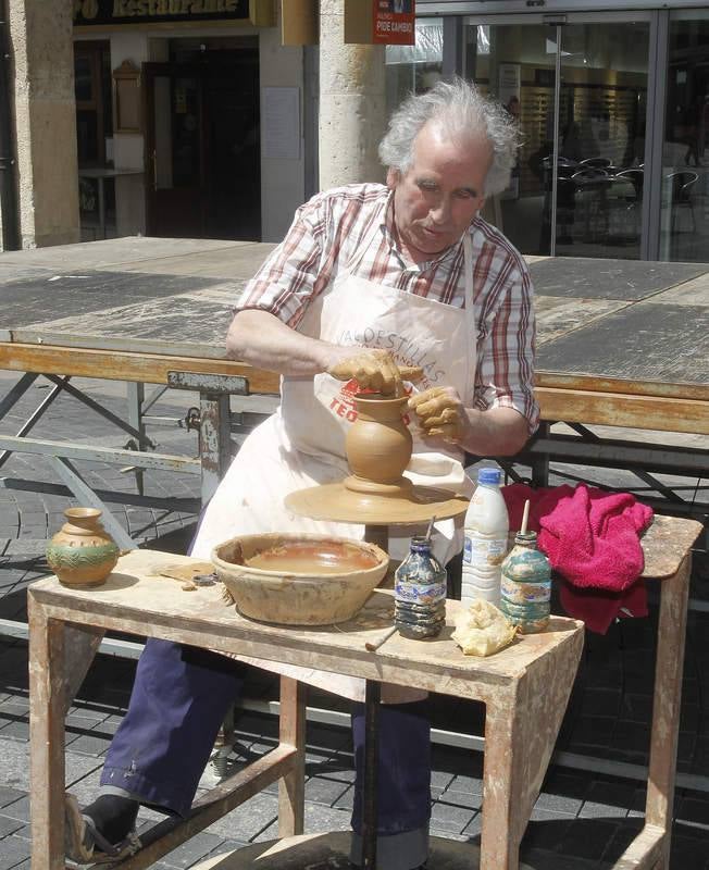 Inauguración de la Muestra de Cerámica de la Feria Chica de Palencia