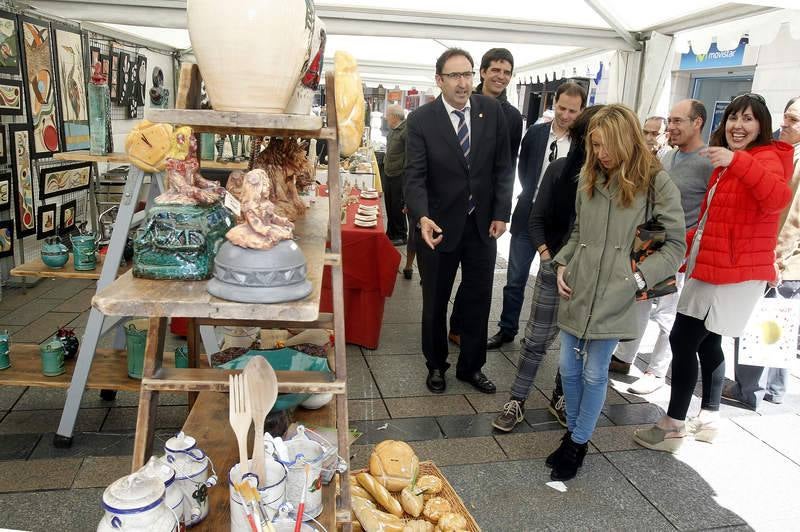 Inauguración de la Muestra de Cerámica de la Feria Chica de Palencia