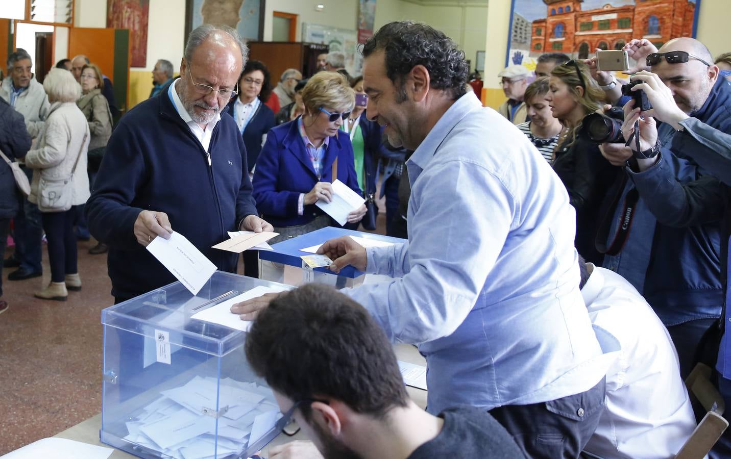 Ambiente electoral en Valladolid