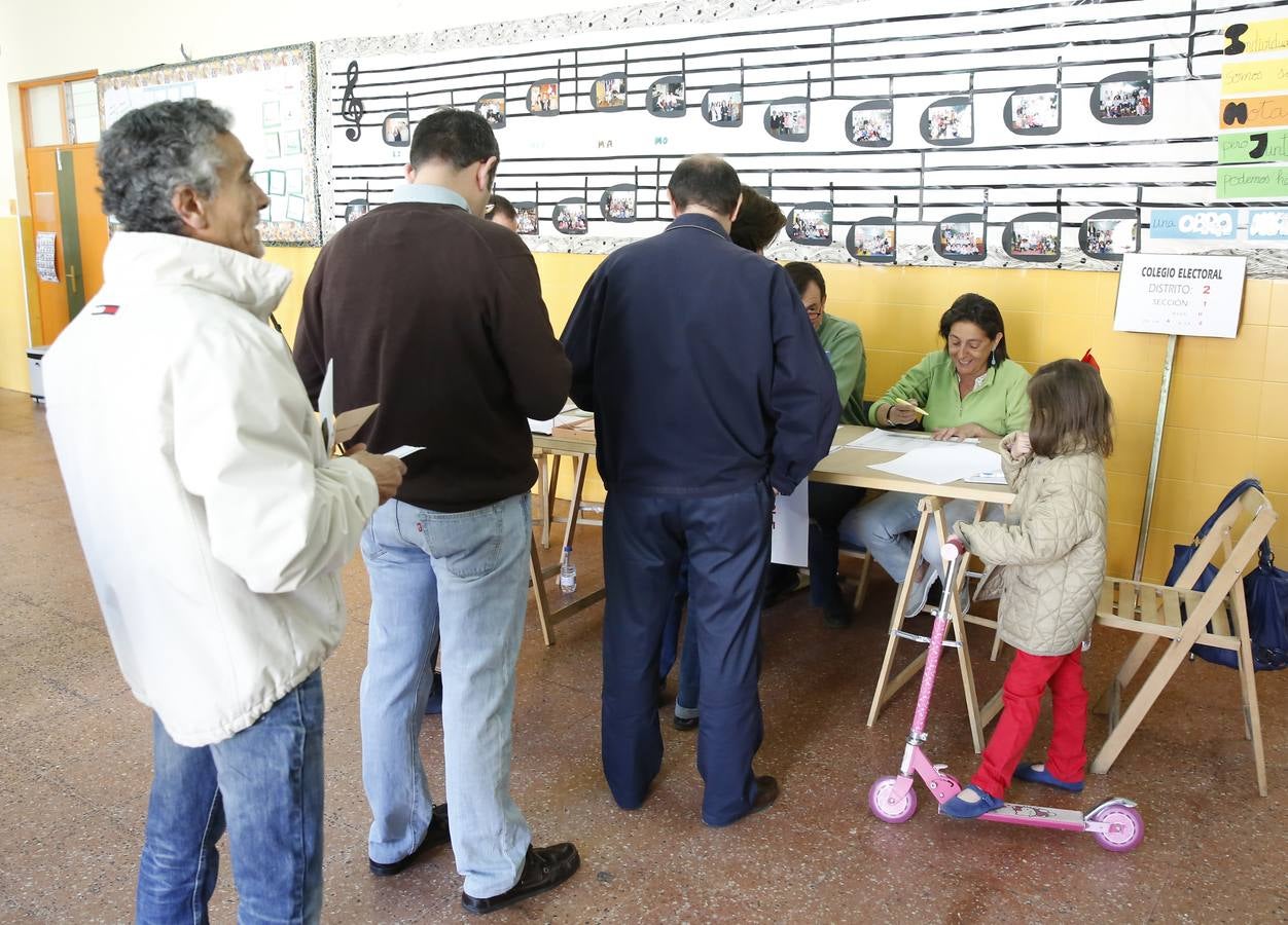 Ambiente electoral en Valladolid