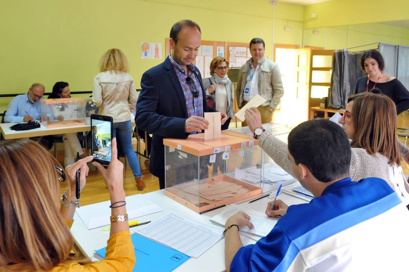Ambiente electoral en la provincia de Valladolid