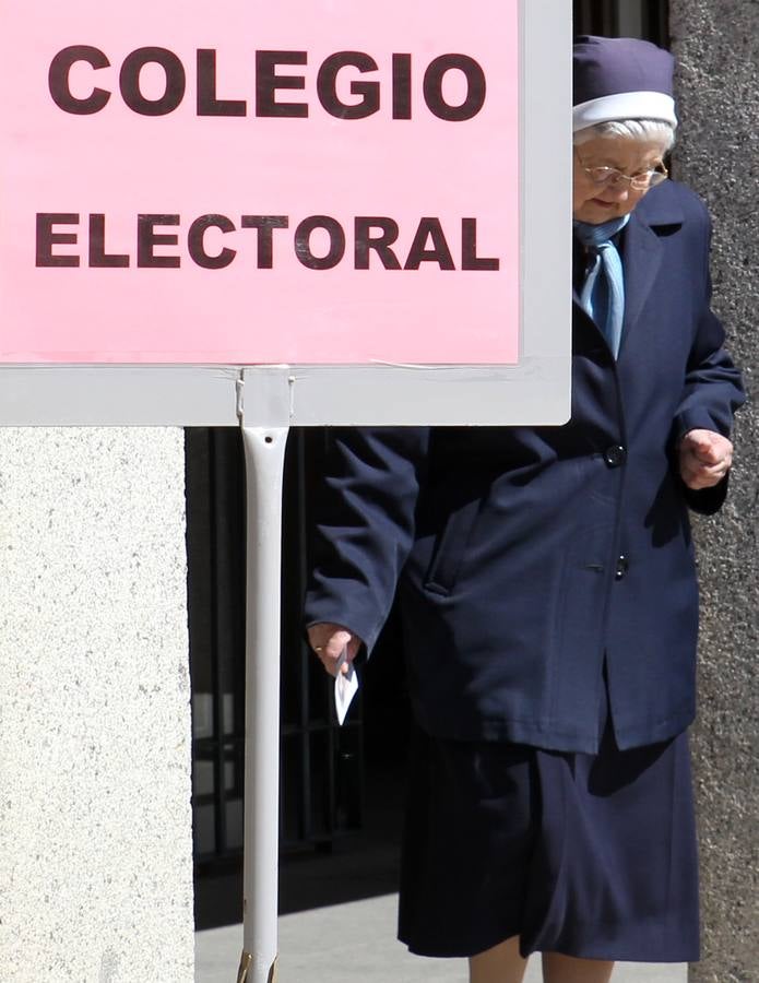 Jornada electoral en Segovia