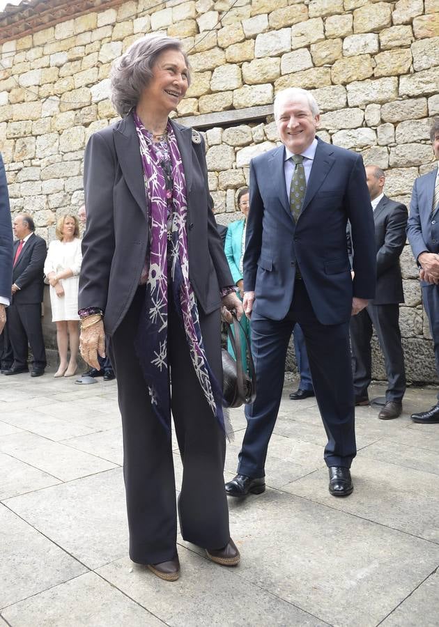 La reina Sofía visita el Parque Arqueológico de Atapuerca