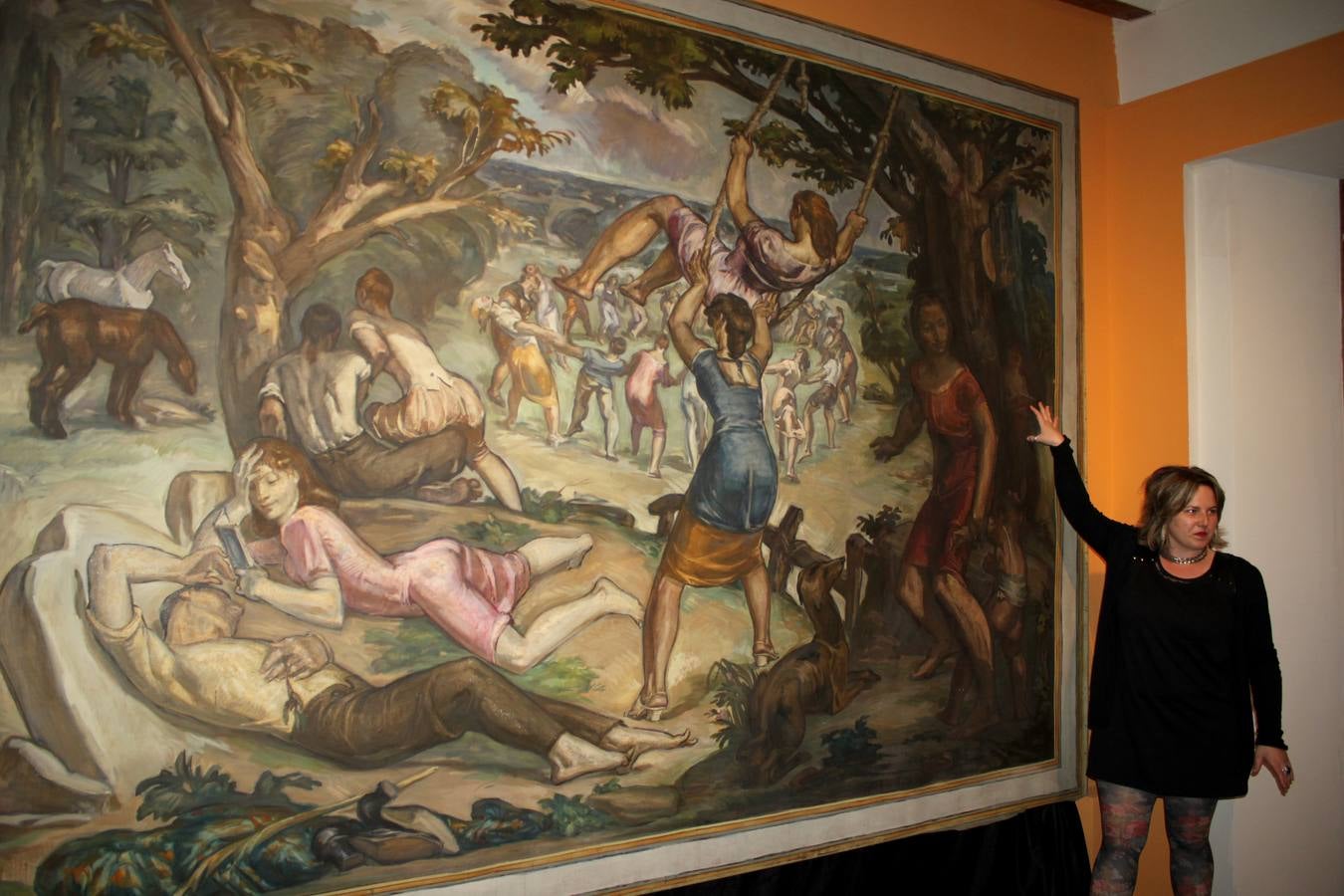 Exposición de Pedro Mozos en Baltanás (Palencia)