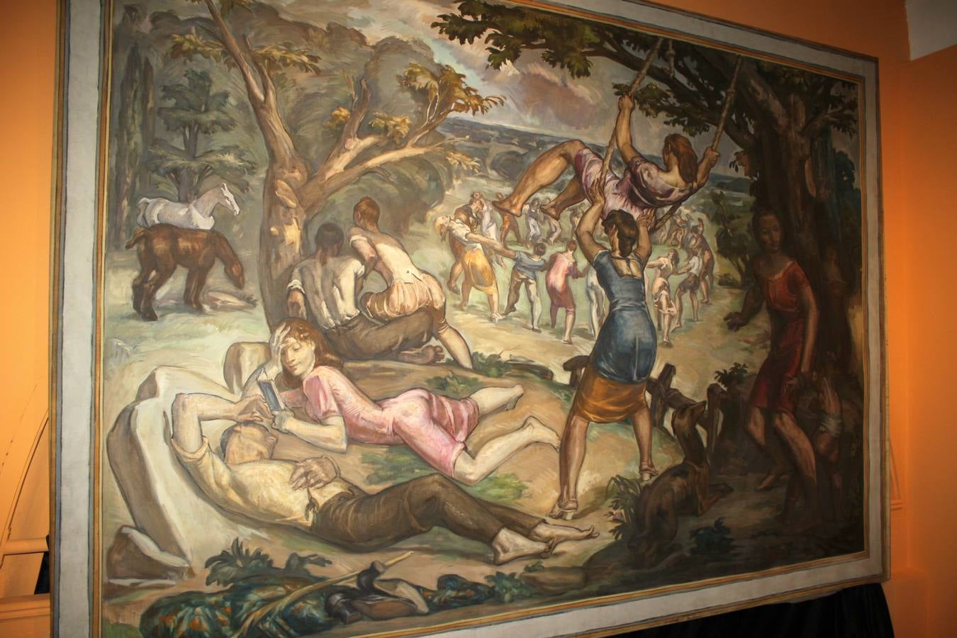 Exposición de Pedro Mozos en Baltanás (Palencia)