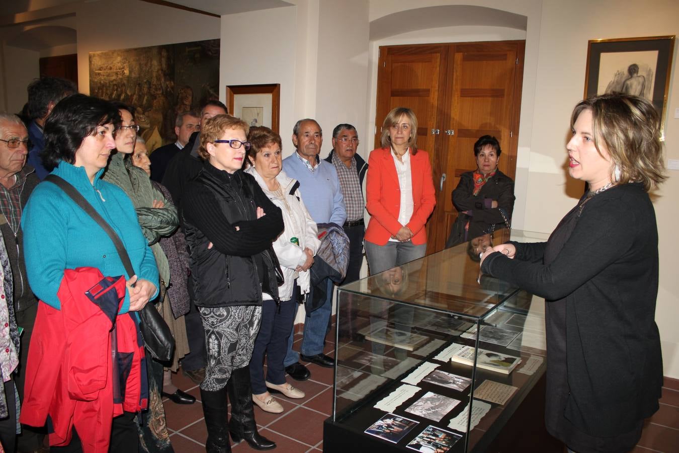 Exposición de Pedro Mozos en Baltanás (Palencia)