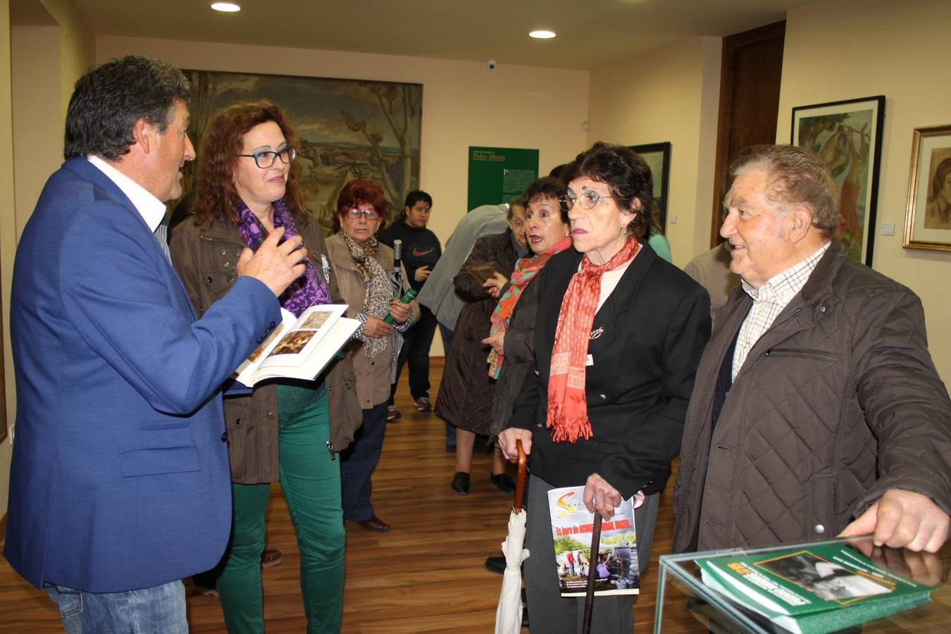 Exposición de Pedro Mozos en Herrera de Valdecañas (Palencia)