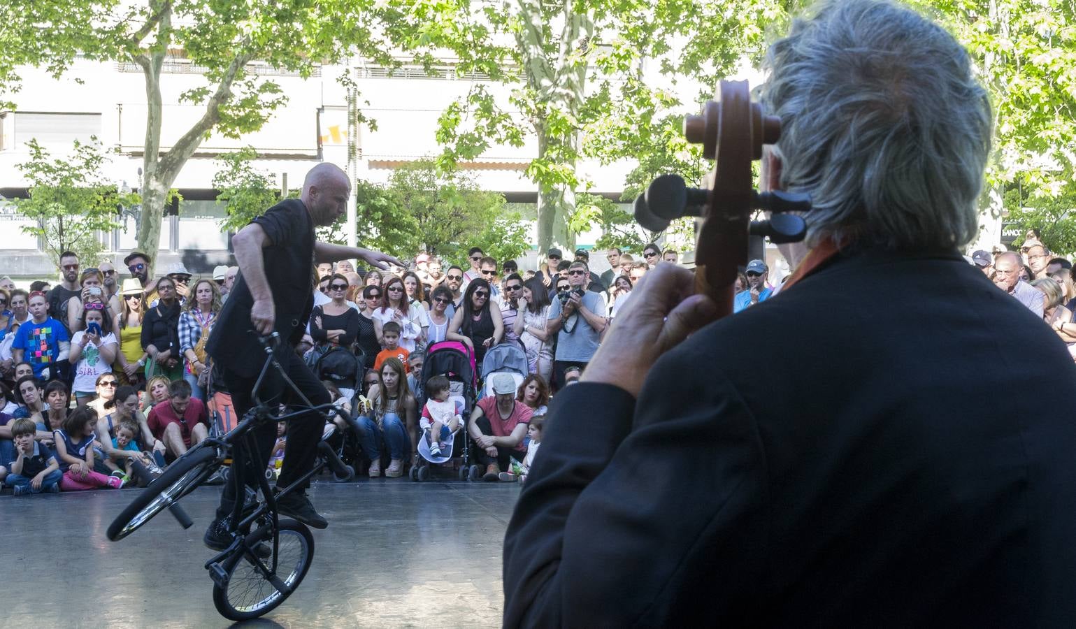 Jornada del sábado en el Festival de Teatro de Calle de Valladolid