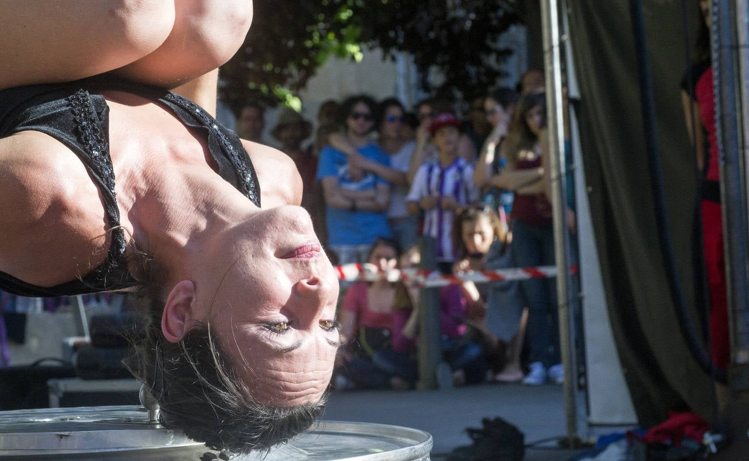 Jornada del sábado en el Festival de Teatro de Calle de Valladolid