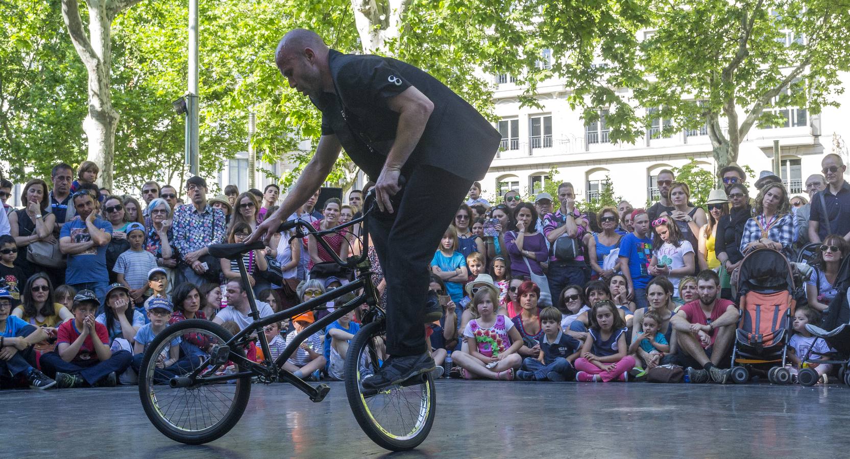 Jornada del sábado en el Festival de Teatro de Calle de Valladolid