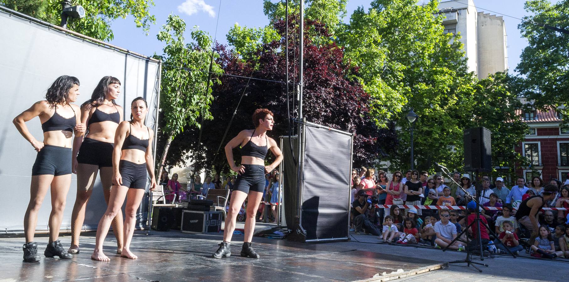 Jornada del sábado en el Festival de Teatro de Calle de Valladolid