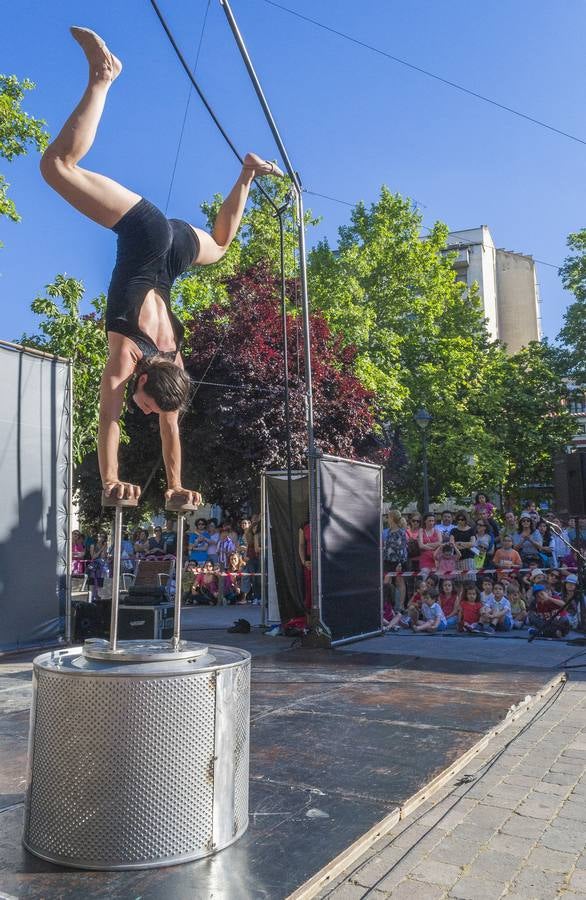 Jornada del sábado en el Festival de Teatro de Calle de Valladolid