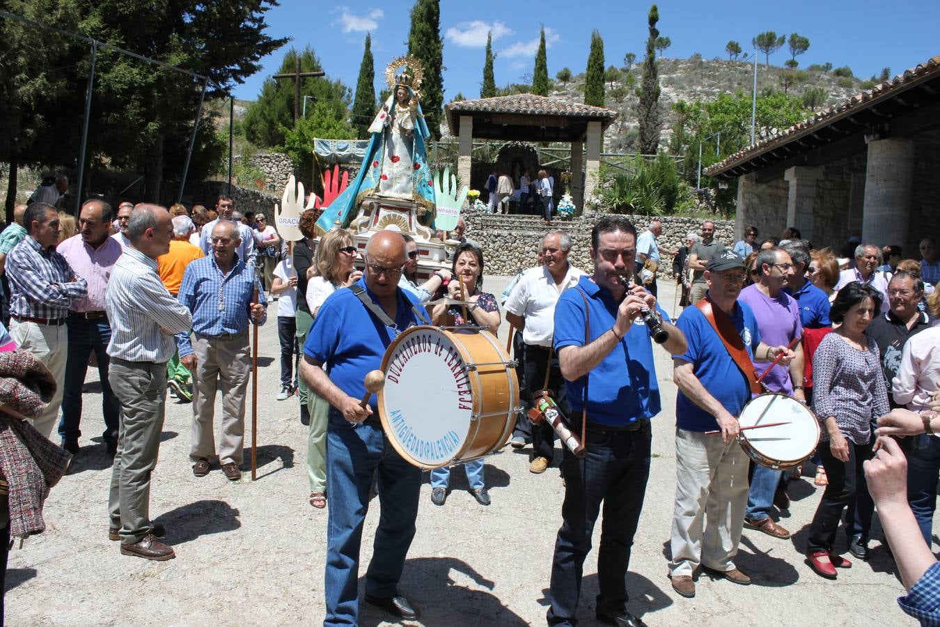Los vecinos de Antigüedad (Palencia) festejan a la Virgen de Garón