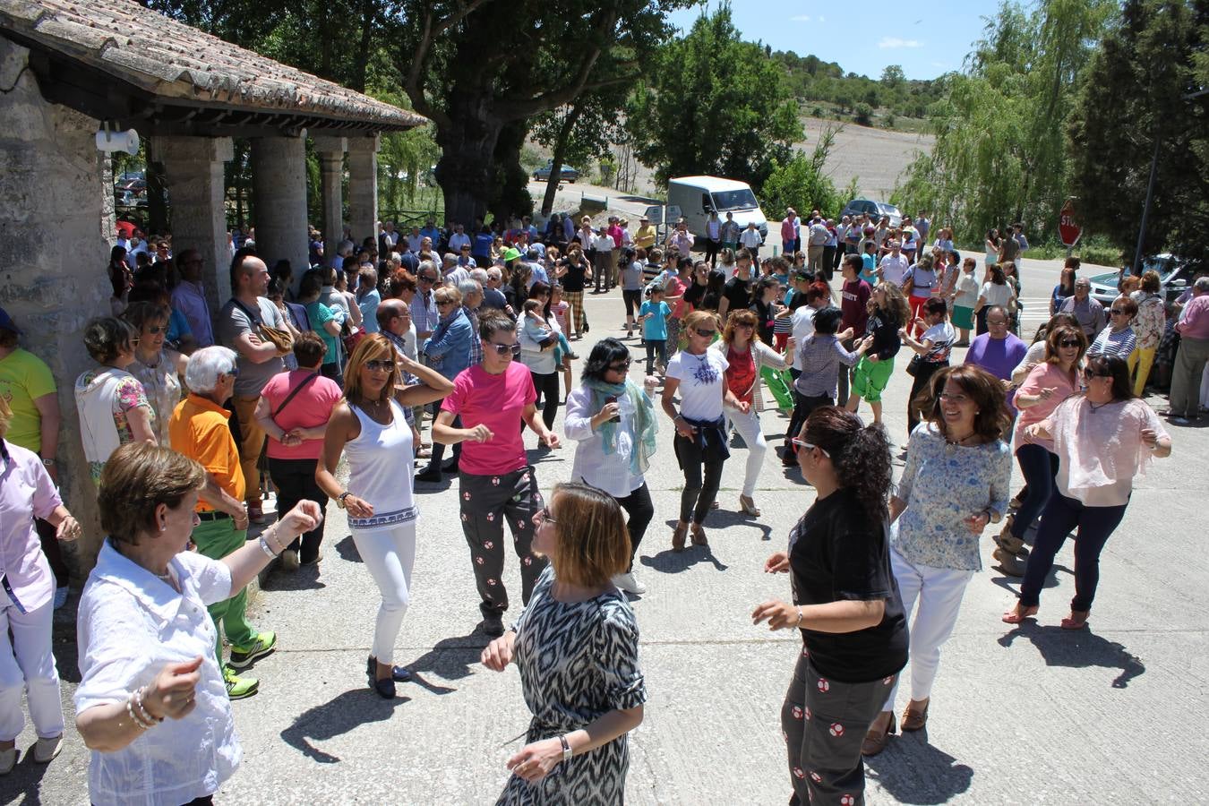 Los vecinos de Antigüedad (Palencia) festejan a la Virgen de Garón