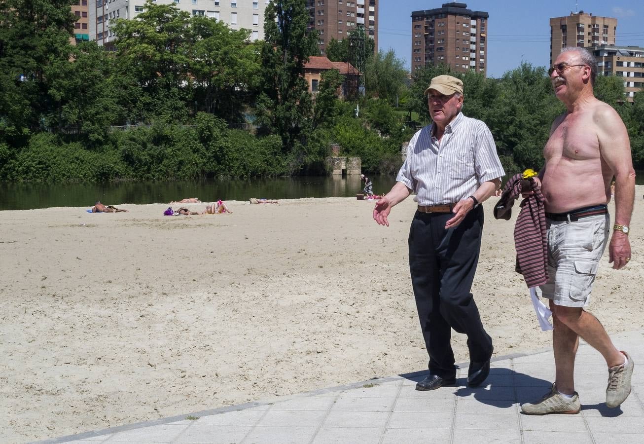 El calor se instala en Valladolid