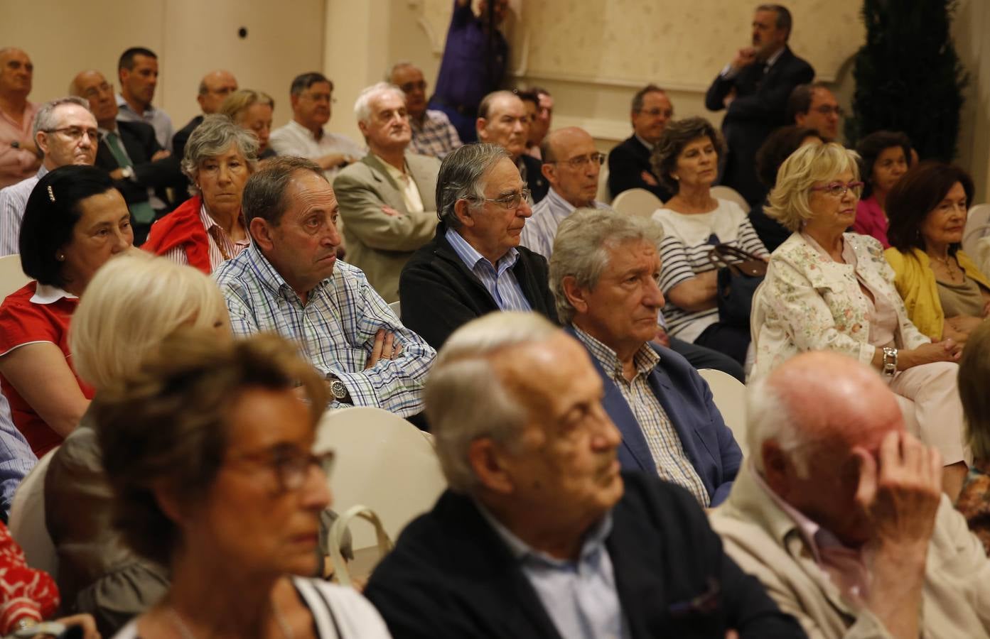 Conferencia de José Manuel Otero en el Club Santiago Alba de Valladolid